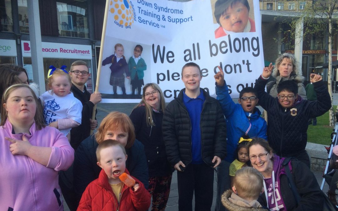 City centre rally held to highlight society’s ‘ignorance’ over Down Syndrome children