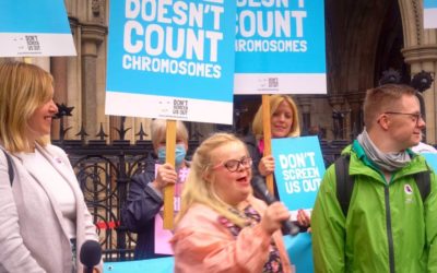Press Release – Down’s syndrome campaigners rally outside High Court as case over discriminatory abortion law heard